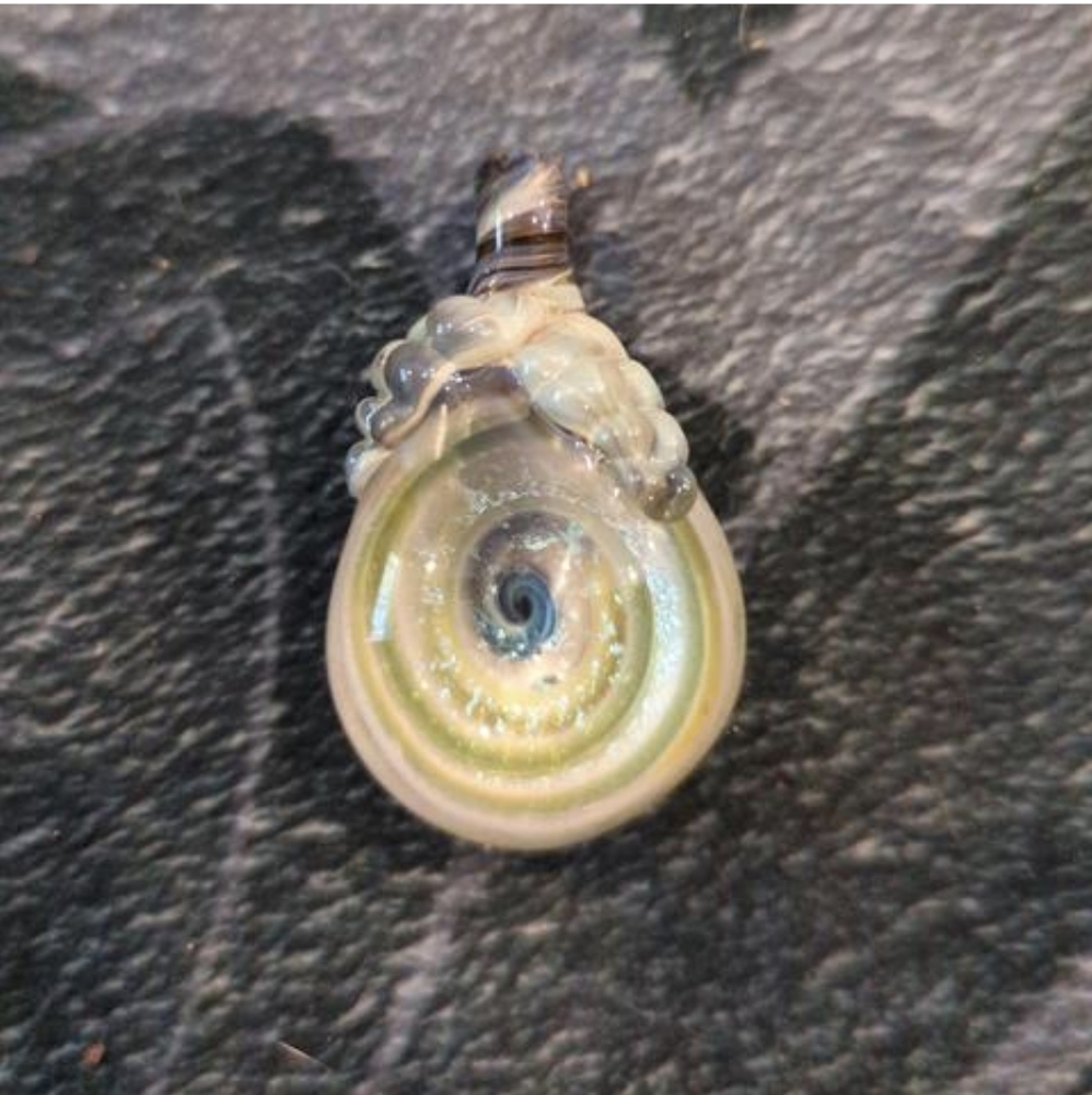 Glass pendant